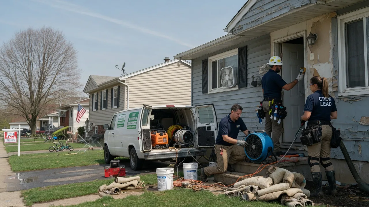 Flood Cleanup in Little America, WY near me