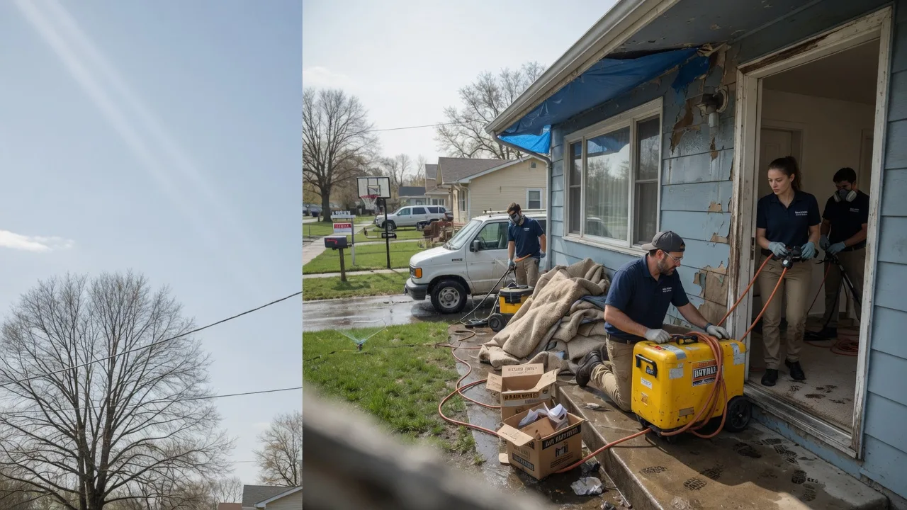Basement Flood Cleanup in Little America, WY near me